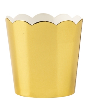 Simply Baked Metallic Cup Petite, Pack Of 40 In Gold