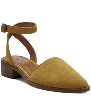 LUCKY BRAND WOMEN'S LINORE TWO-PIECE FLATS WOMEN'S SHOES