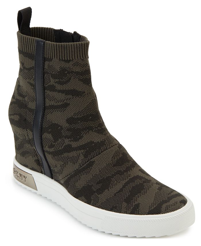 dkny cali wedge sneaker