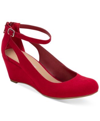 all red wedges