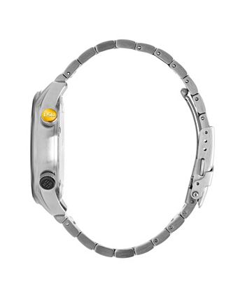 Columbia - Men's Outbacker LSU Stainless Steel Bracelet Watch 45mm