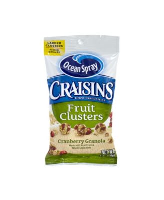 Ocean Spray Craisins Fruit Clusters Cranberry Granola 2 Oz 10 Count   17471788 Fpx.tif