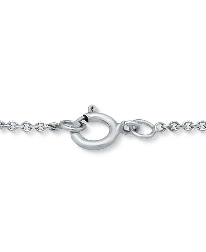 Giani Bernini - Cubic Zirconia Infinity Ankle Bracelet in Sterling Silver
