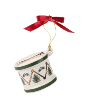 Spode Drum Ornament In Multi