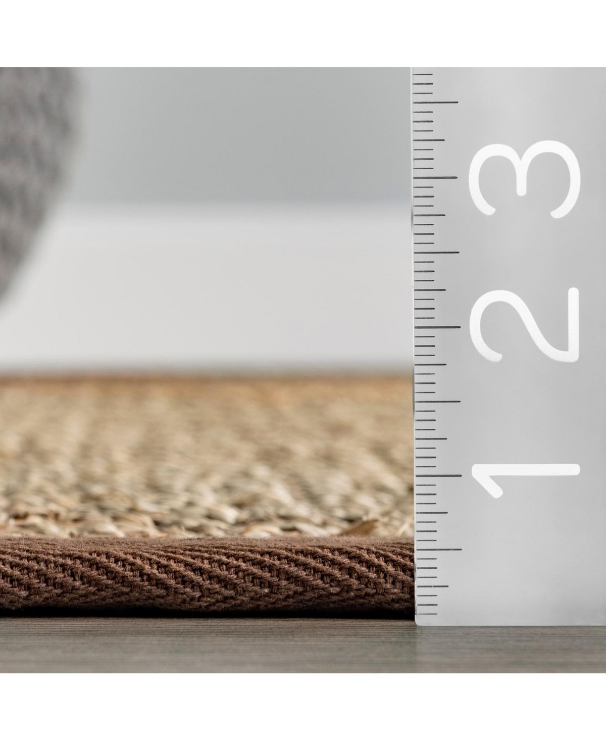 nuLoom Elijah BHSG01EArea Rug - Brown
