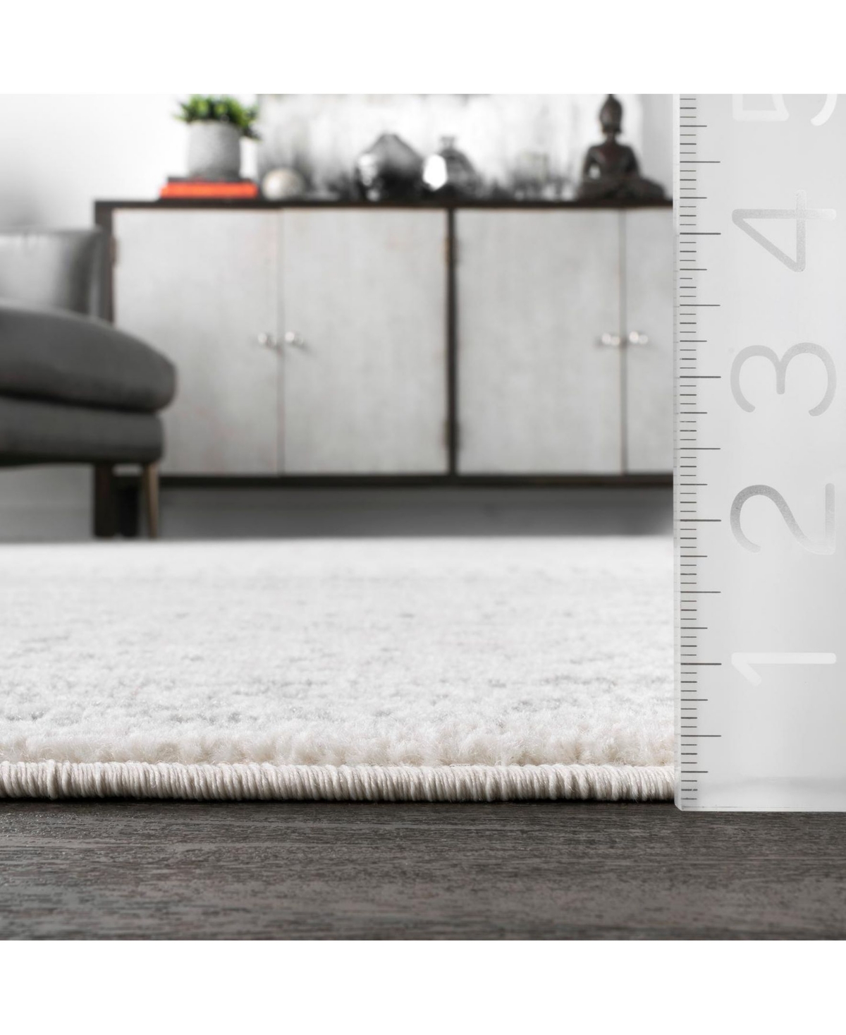 nuLoom Nova RZBD65BArea Rug - Gray