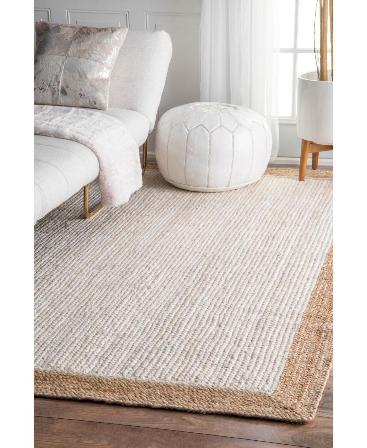nuLoom Eleonora TAJT09DRug - White