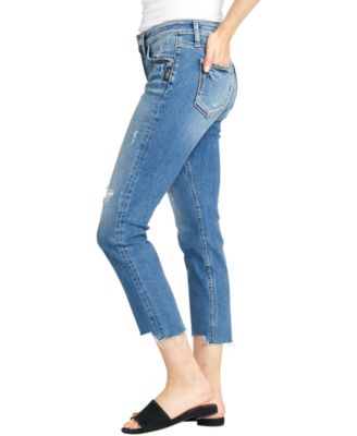 macys silver jeans womens