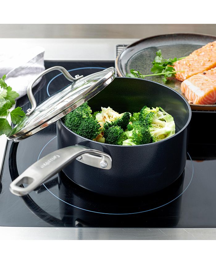 GreenPan SearSmart™ Ceramic Nonstick 2Qt. Saucepan with Lid Macy's