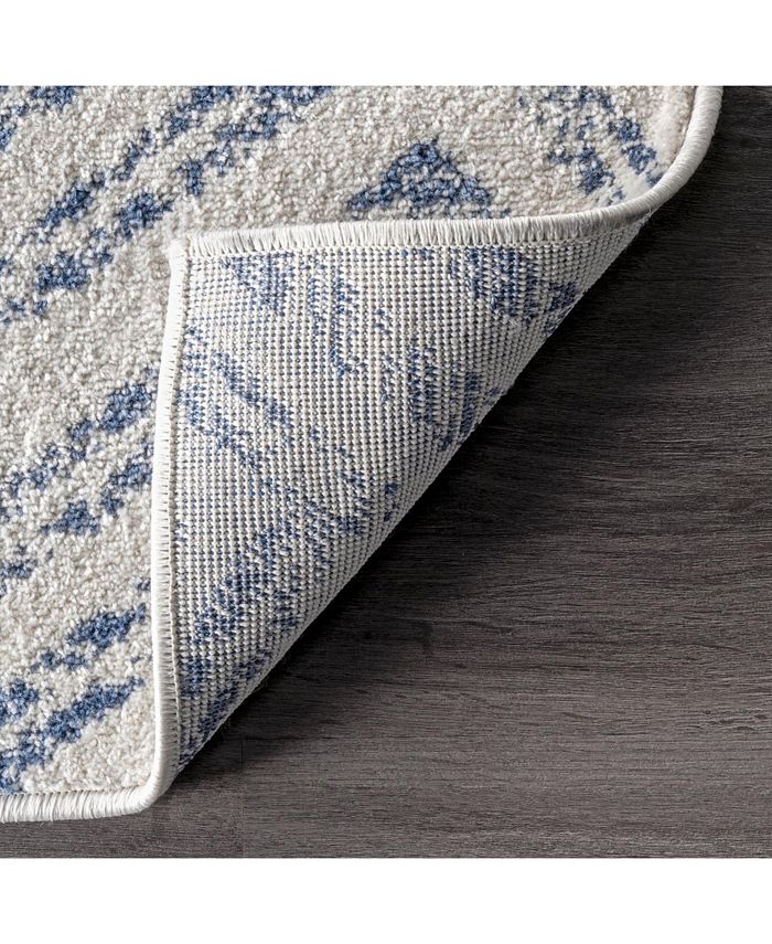 nuLoom Rosanne RZBD94A Blue 8' x 10' Area Rug Macy's