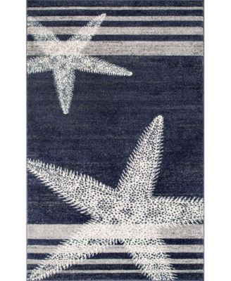Thomas Paul BDTP02B Blue 5' x 8' Area Rug