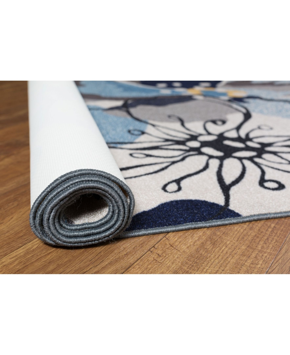 Main Street Rugs Laicos 503Area Rug - Blue