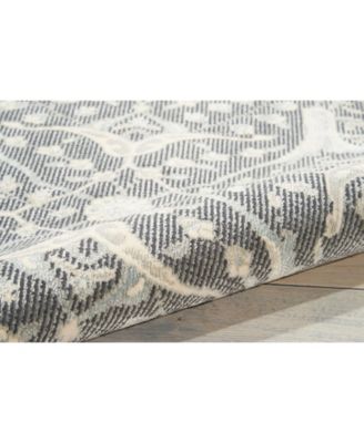 Luminance LUM08 Charcoal 5'3" x 7'5" Area Rug