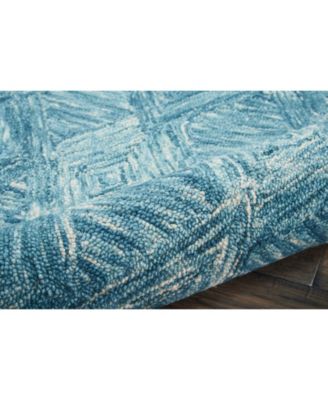 Interlock LNK01 Aquamarine Rug