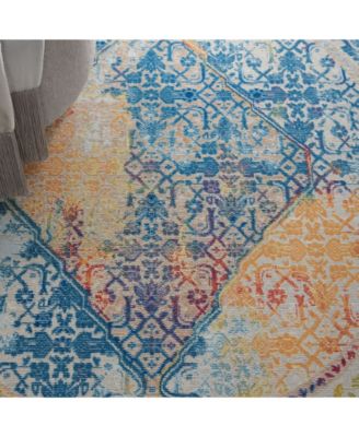 Ankara Global ANR04 Ivory 6' Round Rug