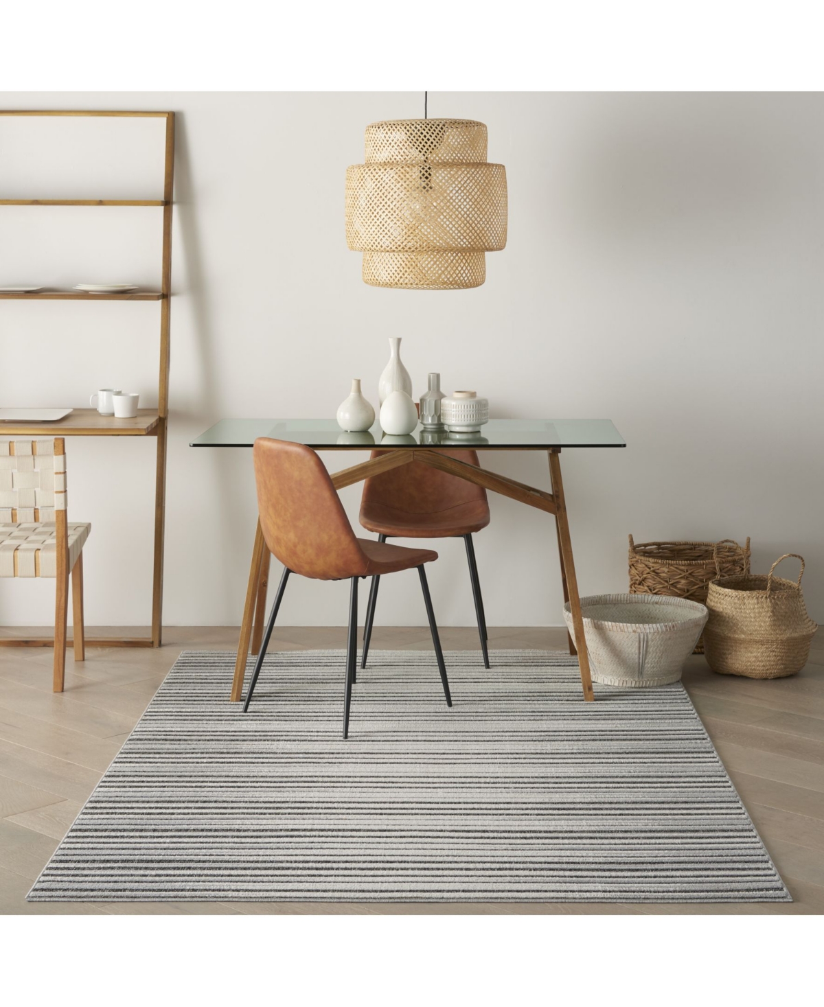 Nourison Home Key Largo KLG01Outdoor Area Rug - Onyx