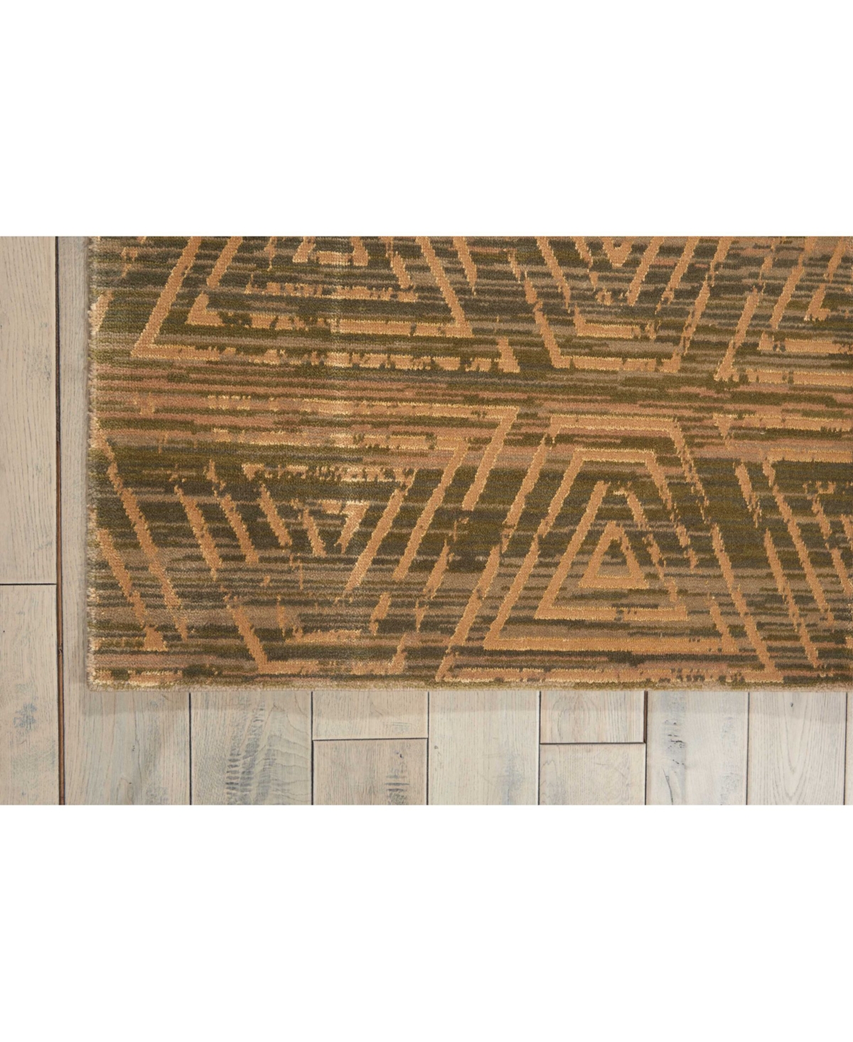 Nourison Home Silken Allure SLK20Area Rug - Silver