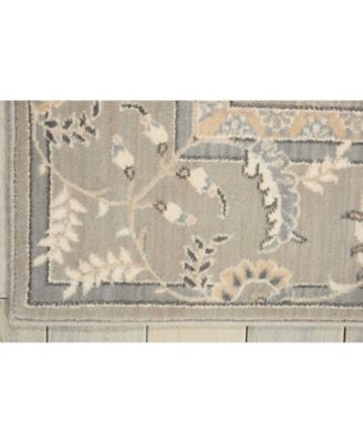 Persian Empire PE22 Slate 3'6" x 5'6" Area Rug