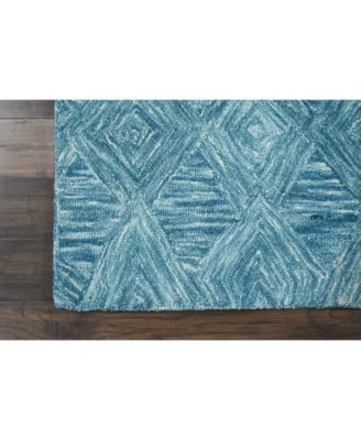 Interlock LNK01 Aquamarine Rug