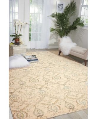Luminance LUM07 Cream 5'3" x 7'5" Area Rug