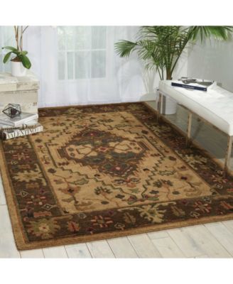 Tahoe TA01 Beige 7'9" x 9'9" Area Rug
