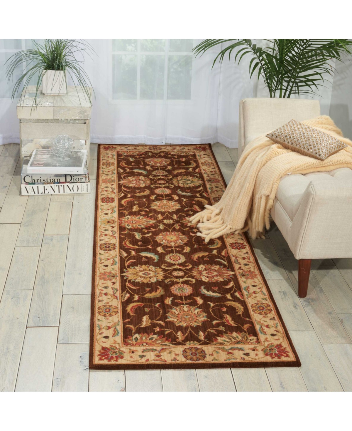 Nourison Home Living Treasures LI04 2'6" x 8' Runner Rug