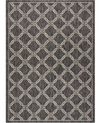 Nourison Country Side Ctr02 Charcoal Rug
