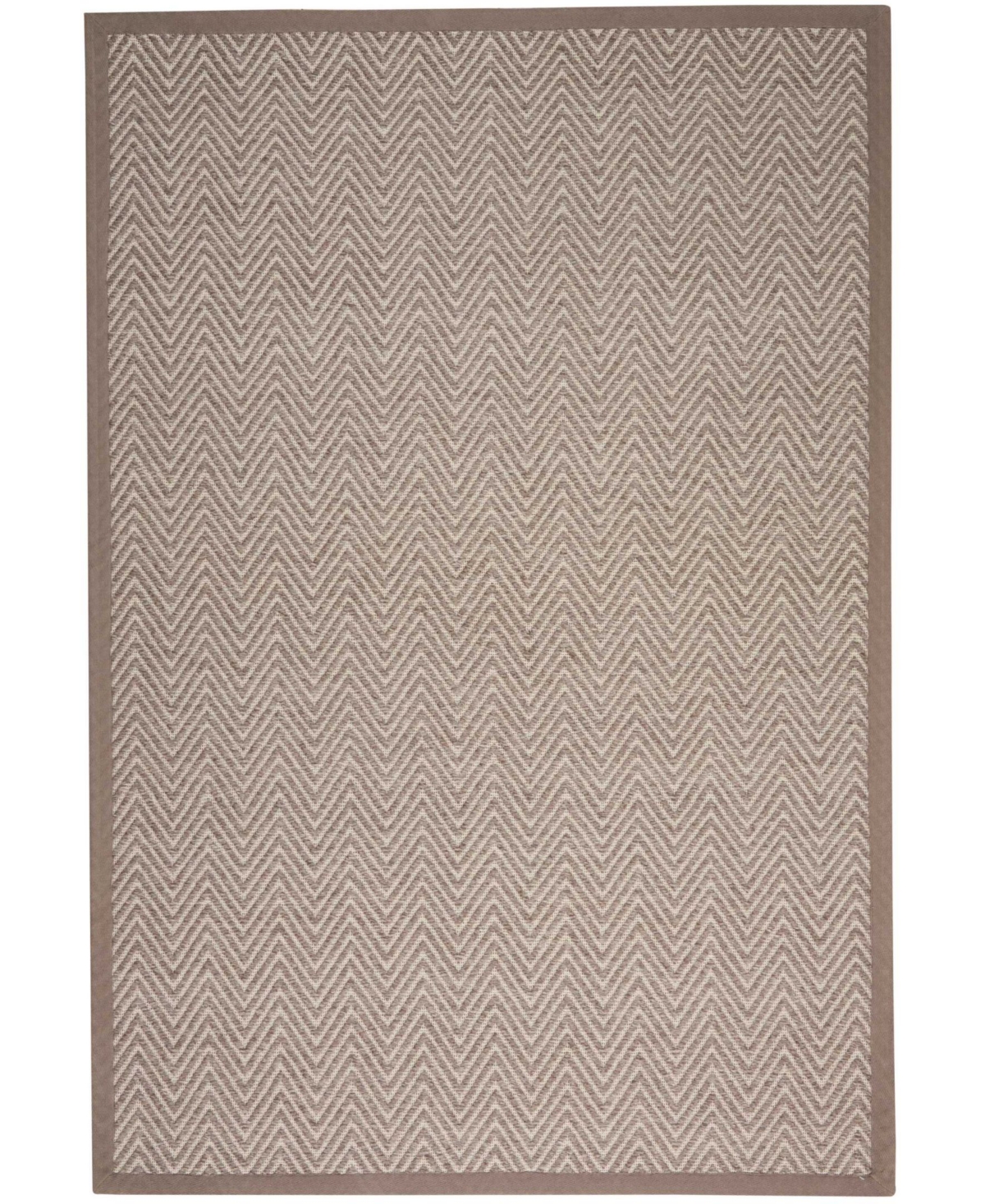 Nourison Home Kiawiah KIA01 Gray 5' x 7'6in Area Rug - Gray