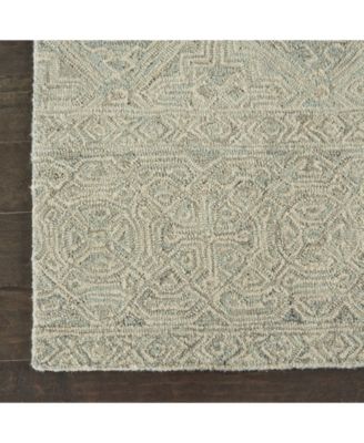 Azura AZM01 Ivory and Gray Rug