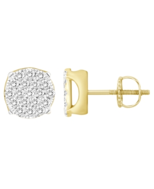 image of Men-s Diamond (1 ct. t.w.) Earring Set in 10K Yellow Gold