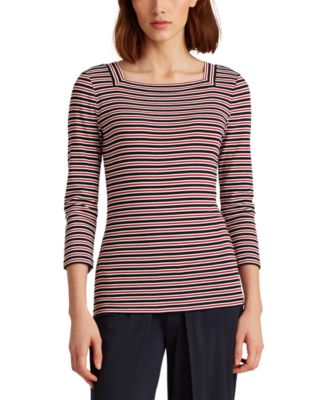 macy's ralph lauren petite tops