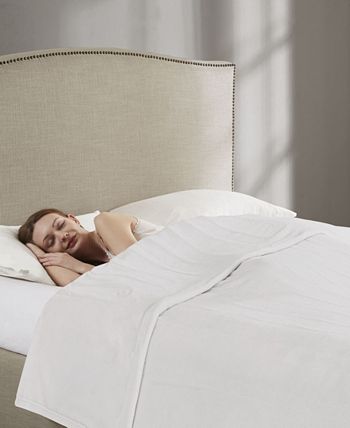 Premier Comfort Electric Plush Blanket, Twin, Created for Macy's - Macy's
