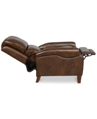 Arianlee Leather Push Back Recliner, Created for Macy's