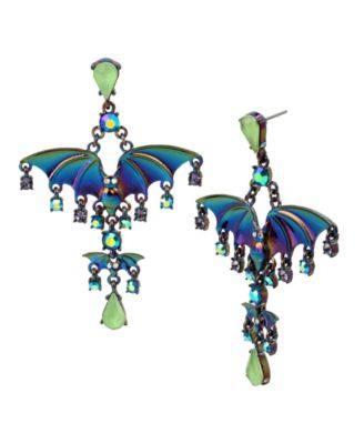 betsey johnson chandelier earrings