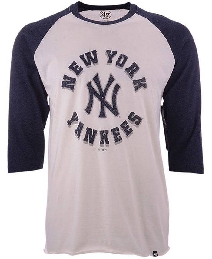'47 Brand New York Yankees Men's Retrospect Raglan T-Shirt - Macy's
