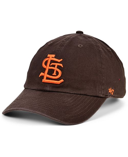 47 Brand St Louis Browns Cooperstown Clean Up Cap Reviews Sports Fan Shop By Lids Men Macy S