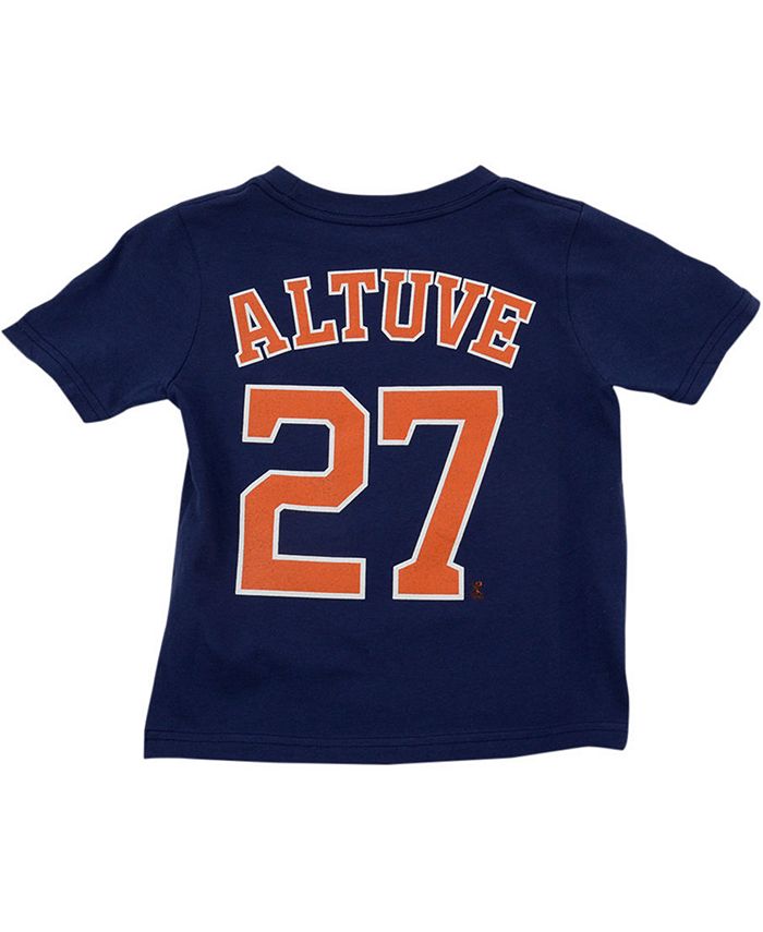 Jose Altuve Houston Astros Nike Women's Name & Number T-Shirt - Navy