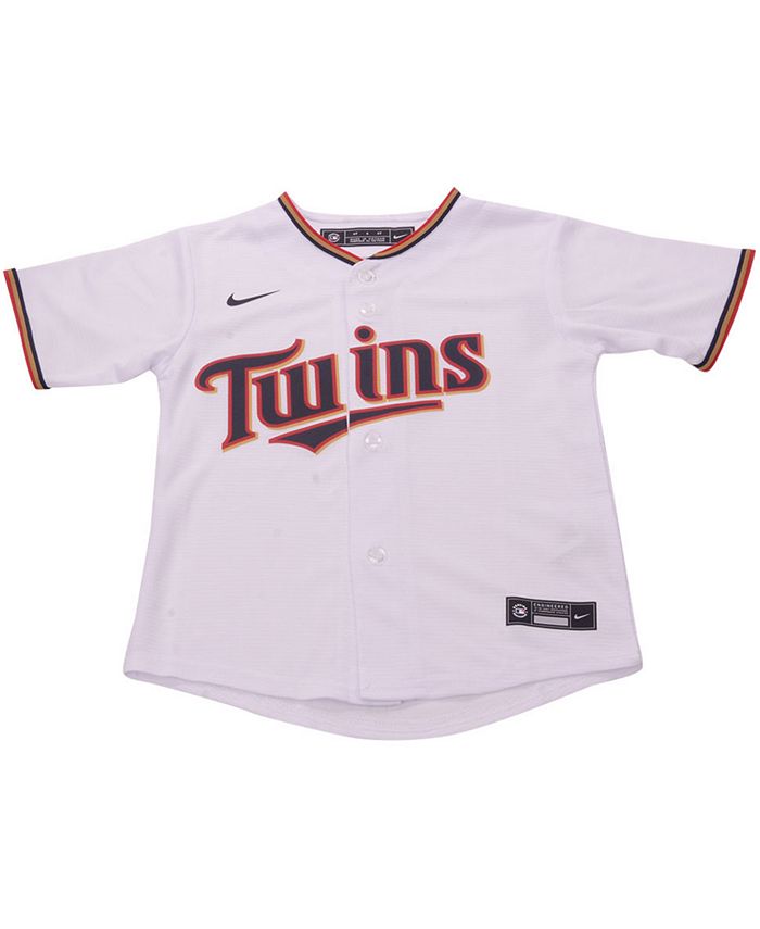 Nike Minnesota Twins Toddler Boys and Girls Official Blank Jersey - Macy's