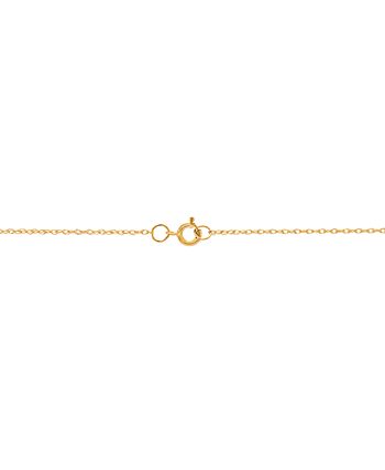 Macy's - Gemstone Heart 18" Pendant Necklace in 10k Gold
