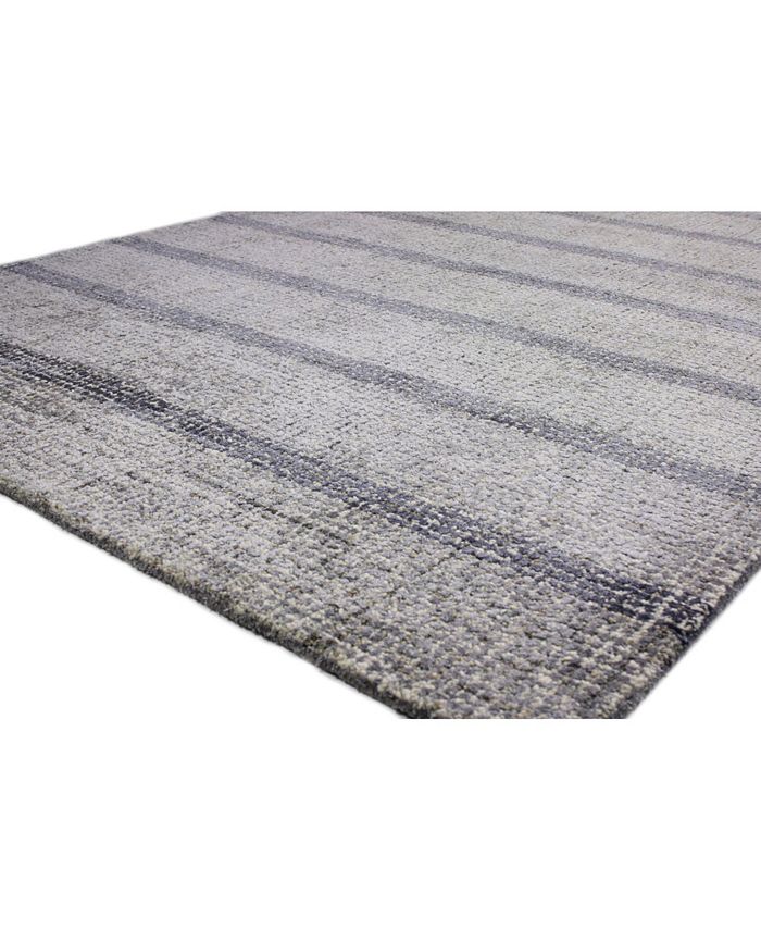 Mink Stripe ST1 Charcoal 7'9" x 9'9" Area Rug & Reviews Rugs
