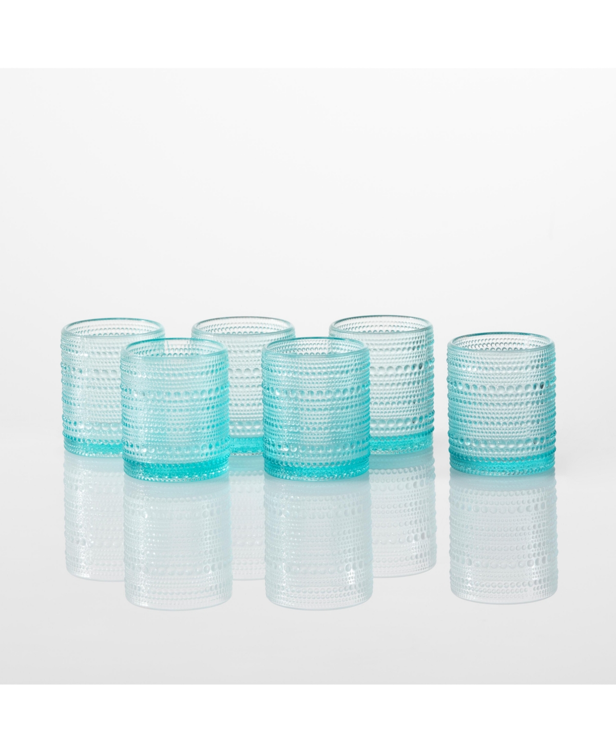 Fortessa Jupiter Double Old Fashioned Glasses, Set Of 6 In Storm