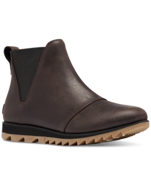image of Sorel Women-s Harlow Lug Sole Chelsea Booties Women-s Shoes