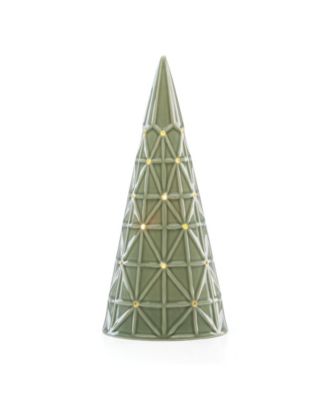 Lenox - Wintery Woods Light-Up Geo Tree Figurine