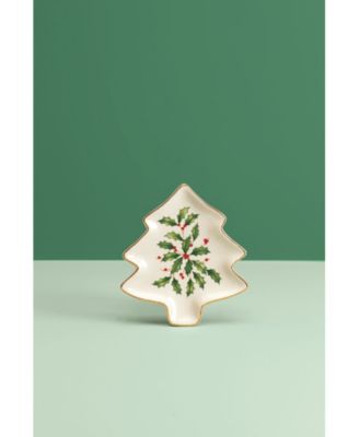 Hosting The Holidays Tree Plate