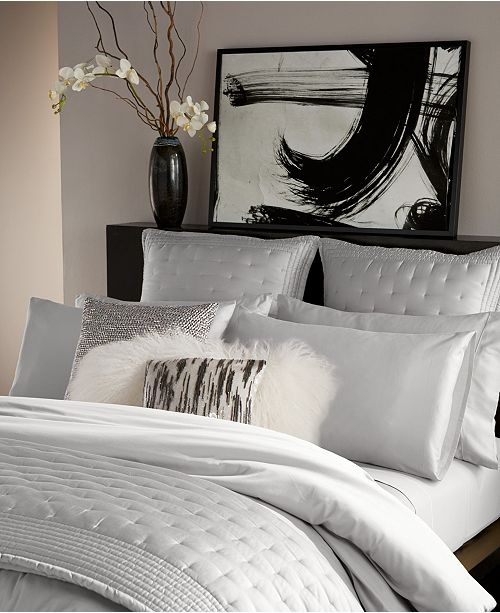 Donna Karan Essential Silk Quilt, King & Reviews Quilts & Bedspreads Bed & Bath Macy's
