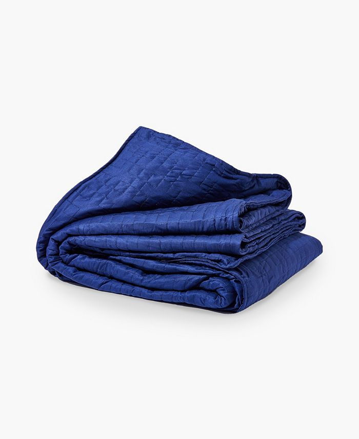 Gravity Cooling Zippered Weighted Blanket, 15lb Macy's
