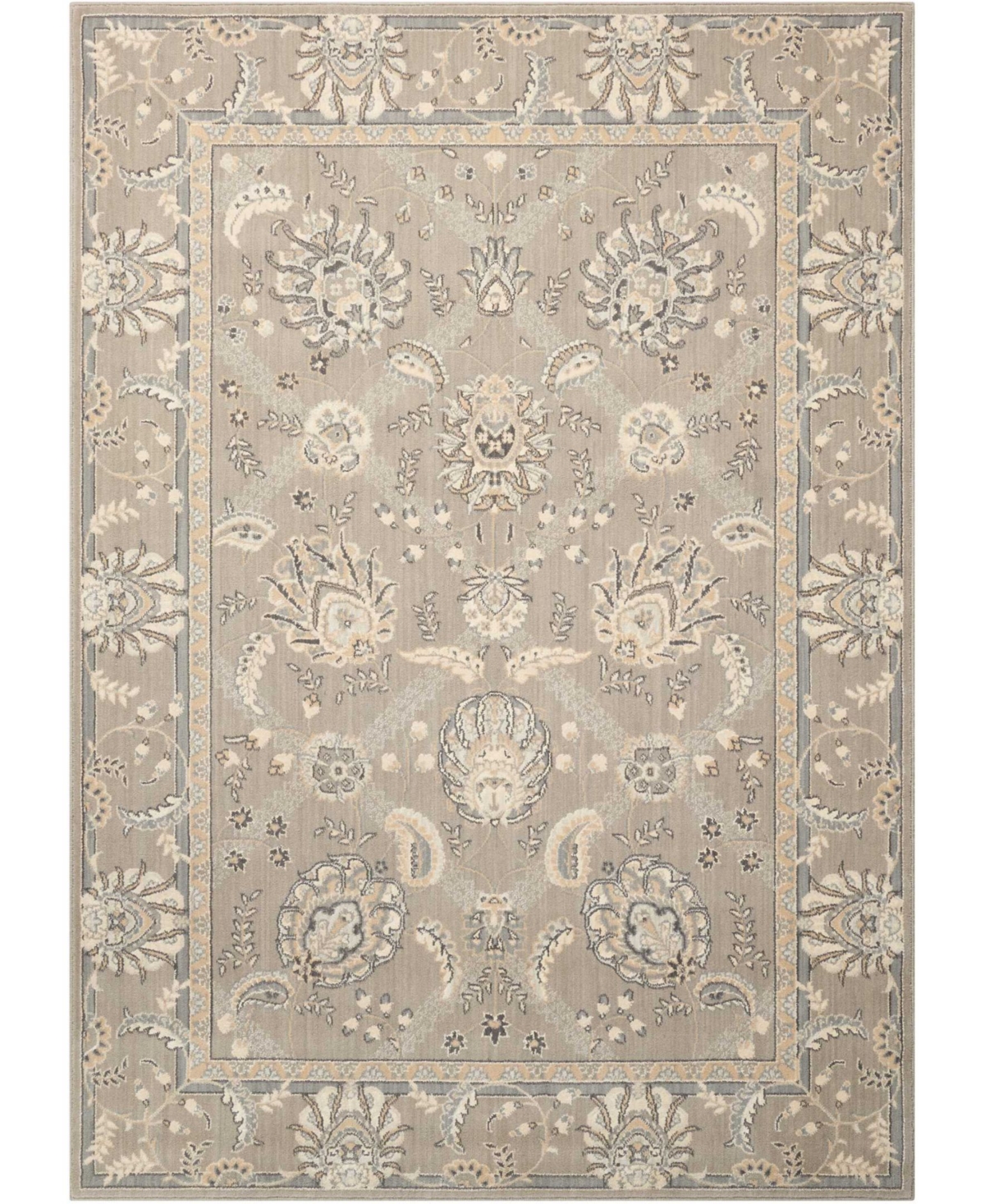 Nourison Home Persian Empire PE22 Slate 7'9in x 10'10in Area Rug - Slate