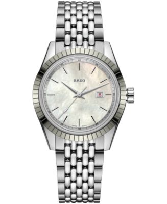 Rado Women's Swiss HyperChrome Classic Stainless Steel Bracelet Watch ...