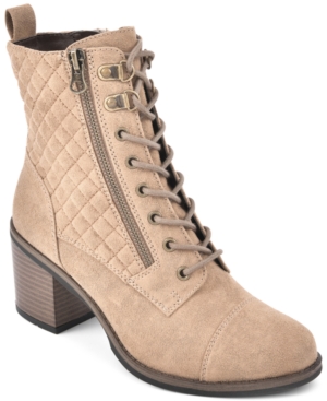 image of White Mountain Dorsett Lace-Up Booties Women-s Shoes