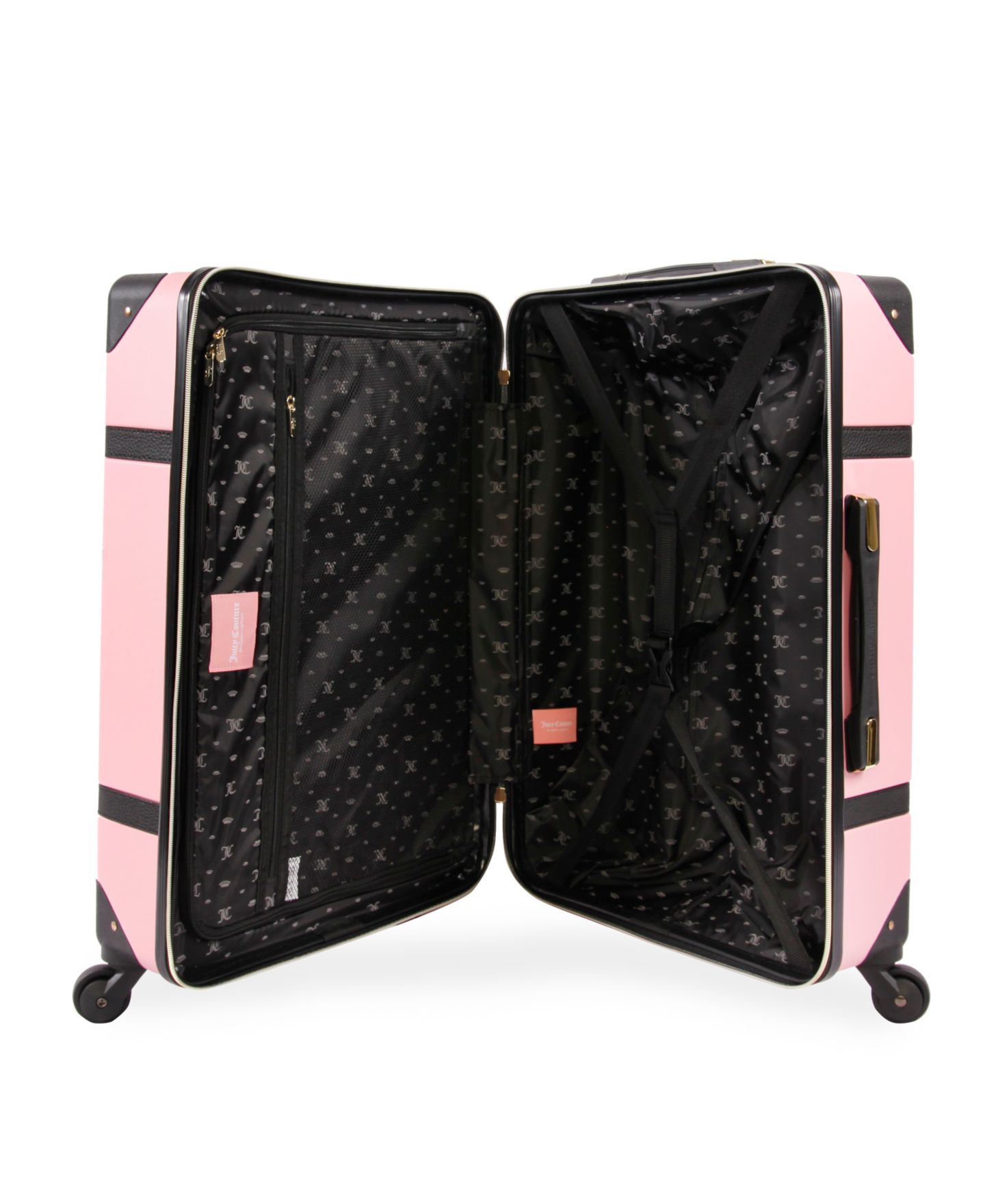 Чемоданы Juicy Couture Kitra 3-pc Set Hardside Luggage, цвет: Розовый — фото 4